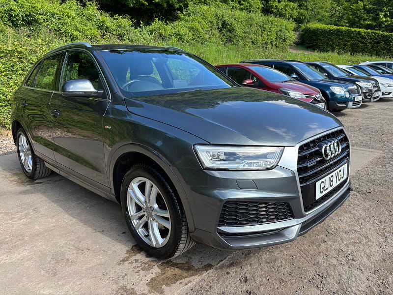 Audi Q3 2.0 TFSI S line Edition SUV 5dr Petrol S Tronic quattro Euro 6 (s/s) (180 ps) 5dr Automatic 2025