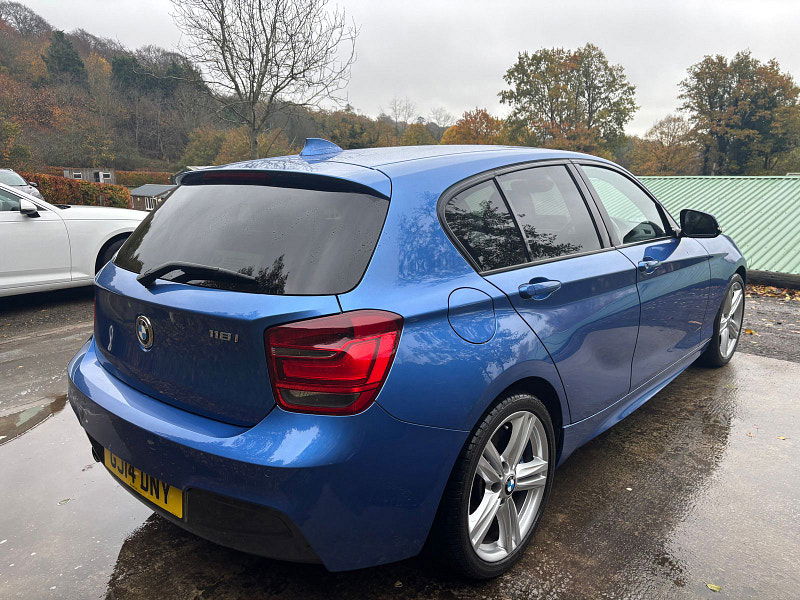 BMW 1 Series 1.6 118i M Sport Hatchback 5dr Petrol Manual Euro 6 (s/s) (170 ps) 5dr Manual 2025