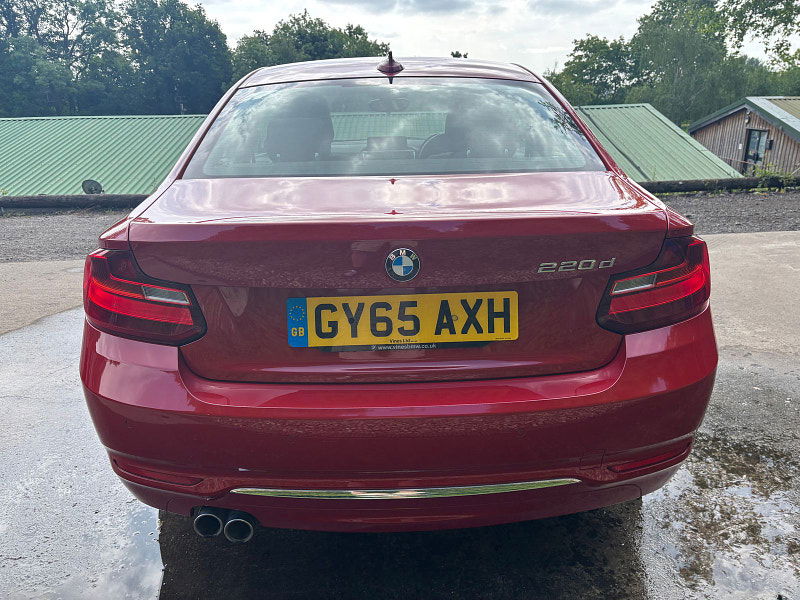 BMW 2 Series 2.0 220d Luxury Coupe 2dr Diesel Manual Euro 6 (s/s) (190 ps) 2dr Manual 2025