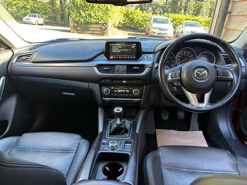 Mazda Mazda6 2.2 SKYACTIV-D Sport Nav Saloon 4dr Diesel Manual Euro 6 (s/s) (150 ps) 4dr Manual 2025