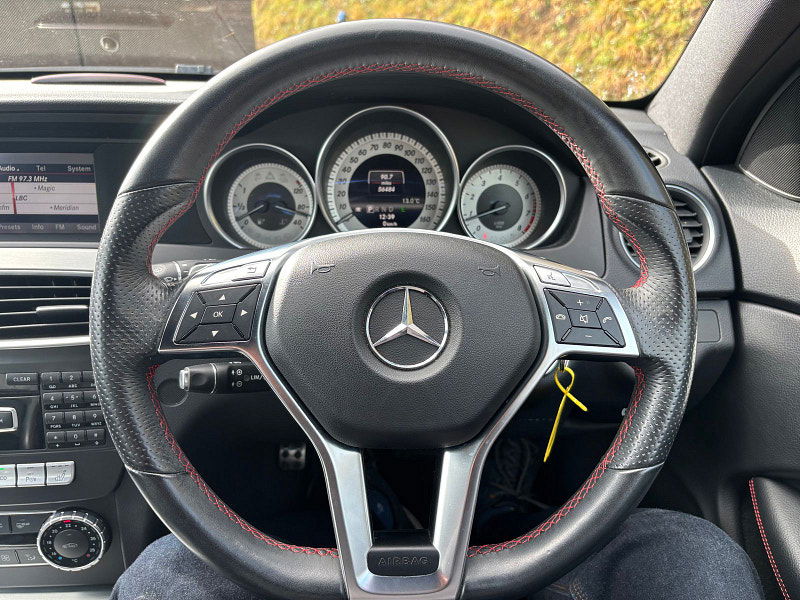 Mercedes-Benz C Class 1.6 C180 BlueEfficiency AMG Sport Plus Coupe 2dr Petrol G-Tronic+ Euro 5 (s/s) (156 ps) 2dr Automatic 2026