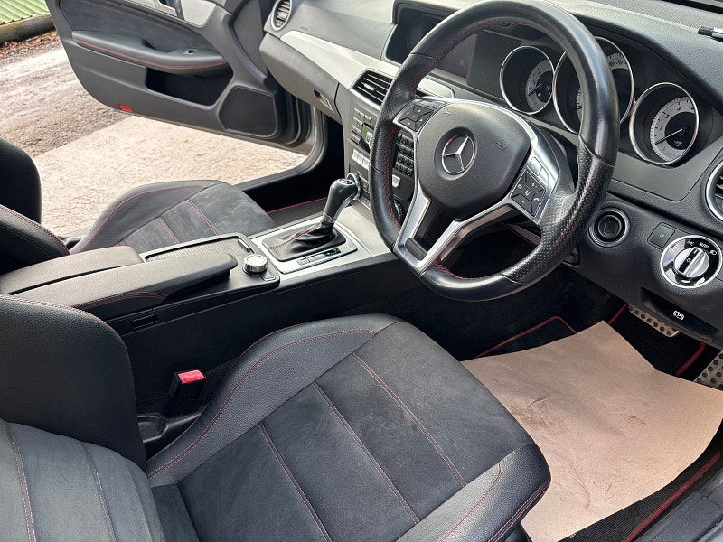 Mercedes-Benz C Class 1.6 C180 BlueEfficiency AMG Sport Plus Coupe 2dr Petrol G-Tronic+ Euro 5 (s/s) (156 ps) 2dr Automatic 2026