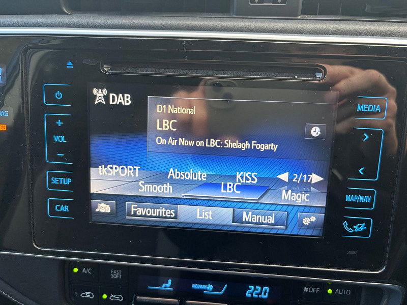 Toyota Auris 1.6 D-4D Design Hatchback 5dr Diesel Manual Euro 6 (s/s) (112 ps) 5dr Manual 2025