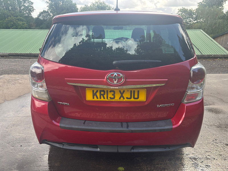 Toyota Verso 1.6 V-Matic Icon MPV 5dr Petrol Manual Euro 5 Euro 5 (132 ps) 5dr Manual 2025