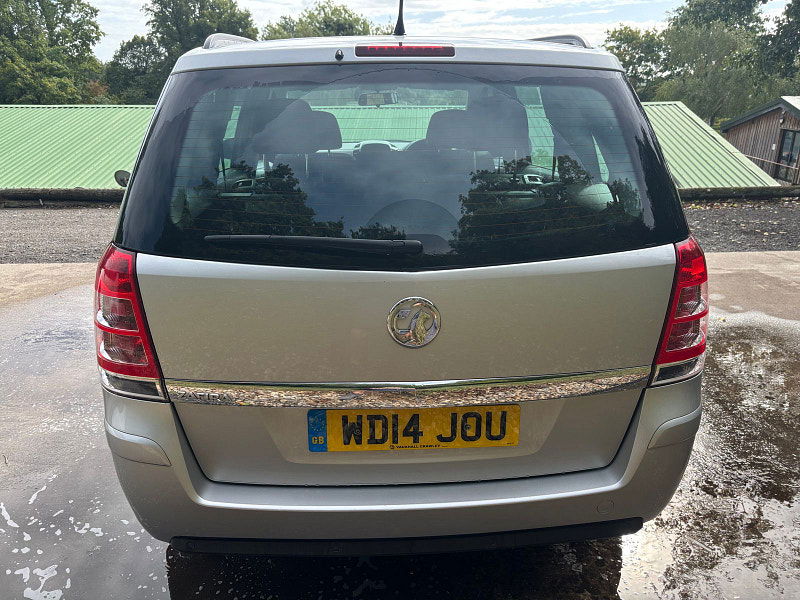 Vauxhall Zafira 1.8 16V Exclusiv MPV 5dr Petrol Manual Euro 5 (SNav) (140 ps) 5dr Manual 2025