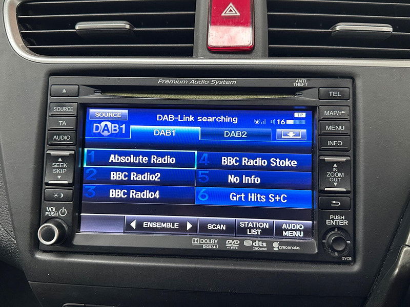 Honda Civic 1.6 i-DTEC SR Euro 5 (s/s) 5dr 5dr Manual 2025