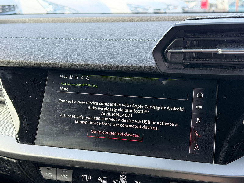 Audi A3 1.0 TFSI 30 S line Sportback S Tronic Euro 6 (s/s) 5dr 5dr Automatic 2026