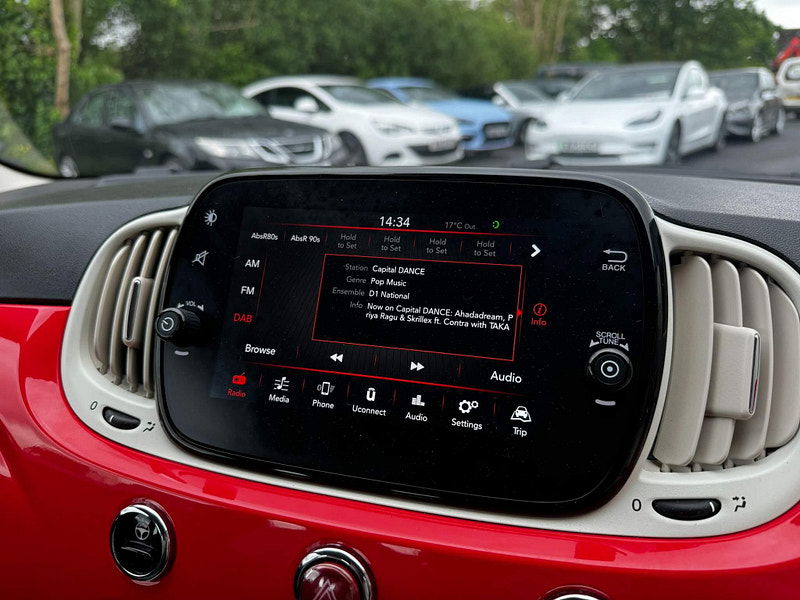 Fiat 500 1.2 Lounge Euro 6 (s/s) 3dr 3dr Manual 2026