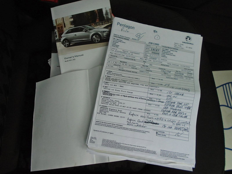 Audi A3 1.6 TDI SE Sportback 5dr Diesel Manual Euro 6 (s/s) (110 ps) 5dr Manual 2026