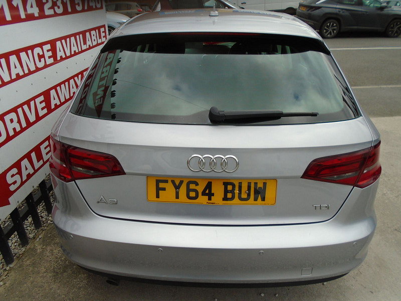 Audi A3 1.6 TDI SE Sportback 5dr Diesel Manual Euro 6 (s/s) (110 ps) 5dr Manual 2026