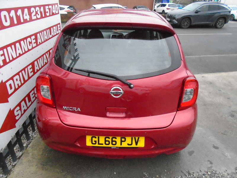 Nissan Micra 1.2L Acenta CVT Hatchback 5dr Petrol Automatic Euro 6 (79 bhp) 5dr Automatic 2026