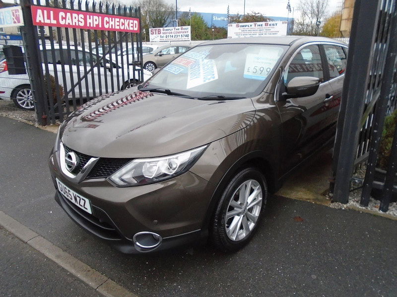 Nissan Qashqai 1.2L Acenta Smart Vision DiG-T SUV 5dr Petrol Manual Euro 6 (113 bhp) 5dr Manual 2025
