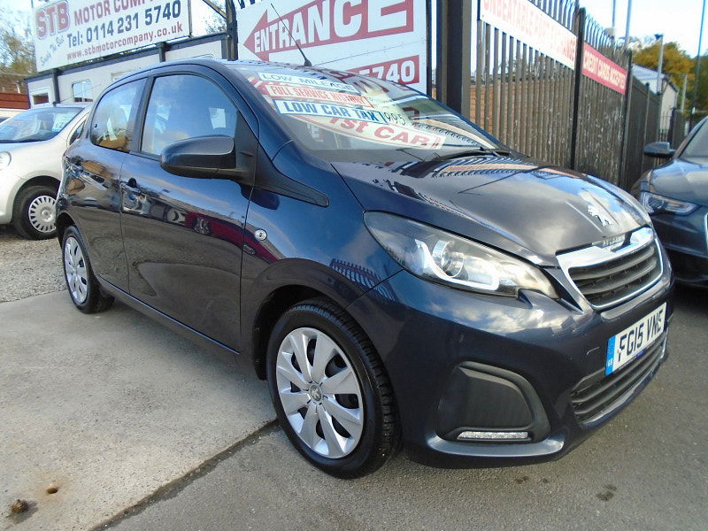 Peugeot 108 1.0L Active Hatchback 5dr Petrol Manual Euro 6 (68 bhp) 5dr Manual 2025