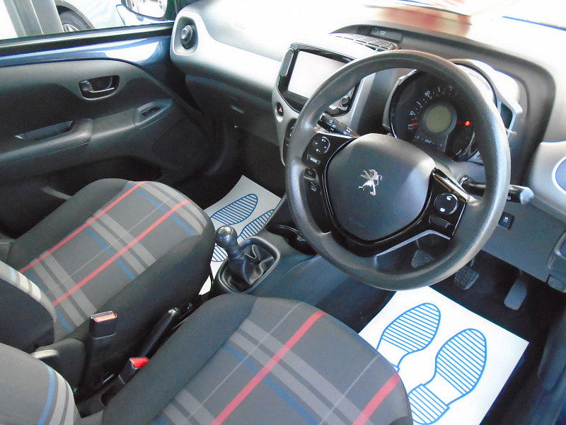 Peugeot 108 1.0L Active Hatchback 5dr Petrol Manual Euro 6 (68 bhp) 5dr Manual 2025