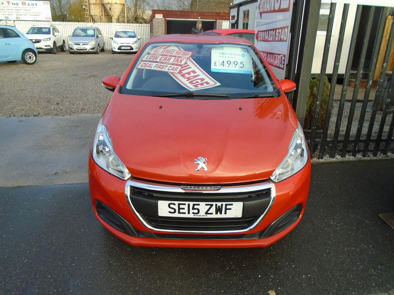 Peugeot 208 1.2L Active Hatchback 5dr Petrol Manual Euro 6 (82 bhp) 5dr Manual 2025