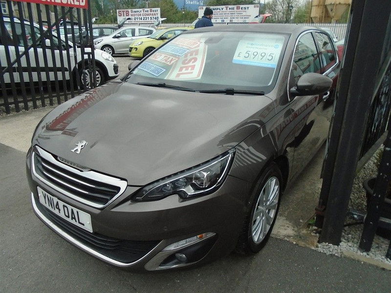 Peugeot 308 1.6L Allure Blue HDi  Hatchback 5dr Diesel Manual Euro 5 (120 bhp) 5dr Manual 2025