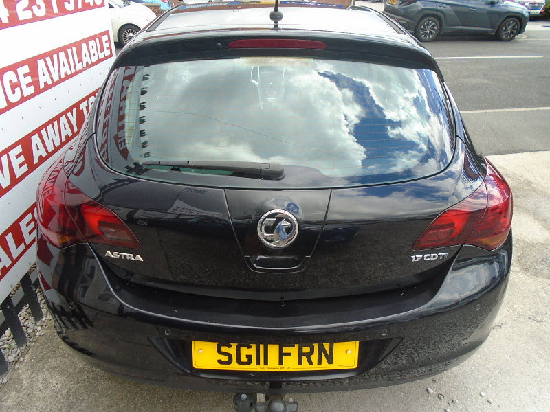 Vauxhall Astra 1.7 CDTi SRi Hatchback 5dr Diesel Manual Euro 5 (125 ps) 5dr Manual 2026