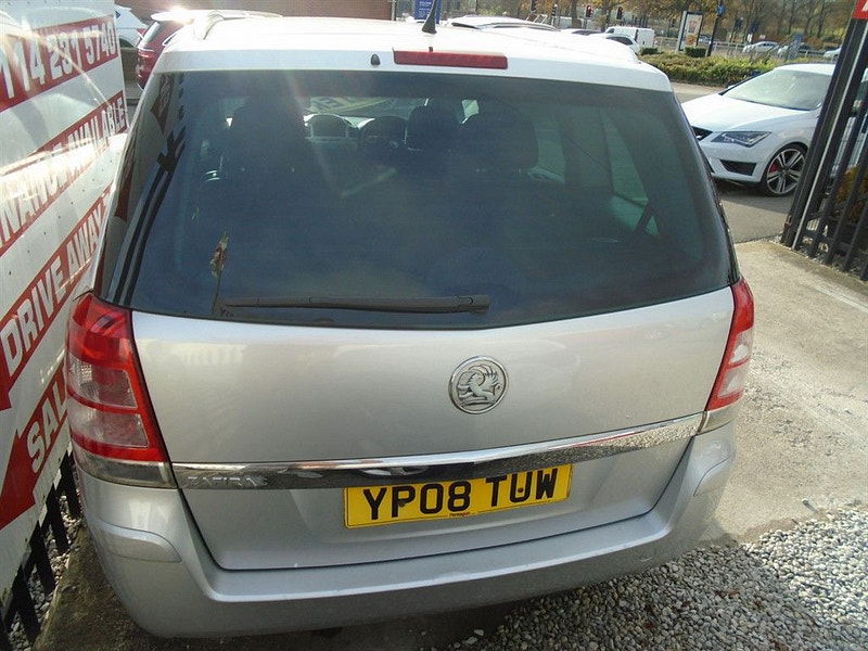 Vauxhall Zafira 1.6L Breeze MPV 5dr Petrol Manual Euro 4 (105 bhp) 5dr Manual 2025
