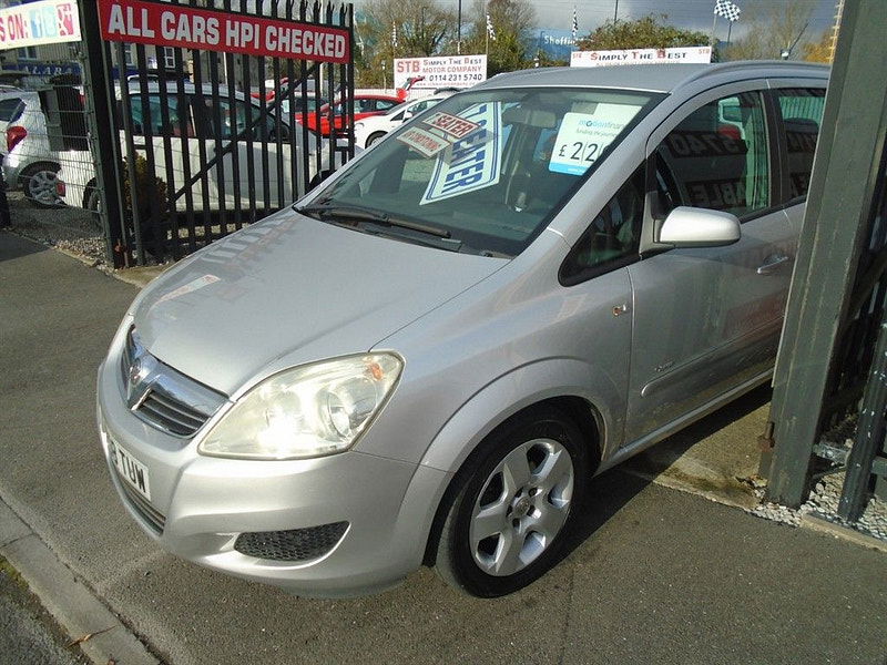 Vauxhall Zafira 1.6L Breeze MPV 5dr Petrol Manual Euro 4 (105 bhp) 5dr Manual 2025