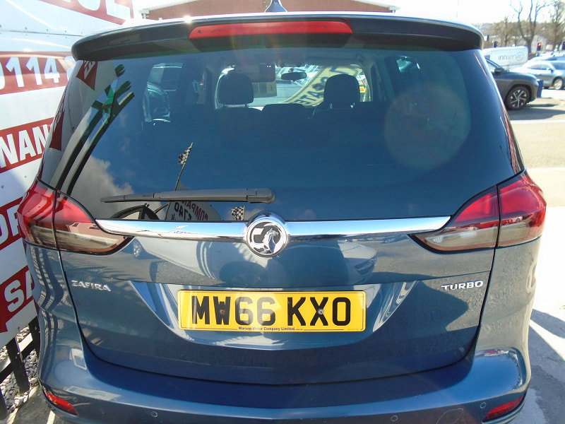 Vauxhall Zafira Tourer 1.4i Turbo SRi Nav MPV 5dr Petrol Manual Euro 6 (140 ps) 5dr Manual 2026