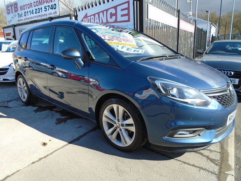 Vauxhall Zafira Tourer 1.4i Turbo SRi Nav MPV 5dr Petrol Manual Euro 6 (140 ps) 5dr Manual 2026