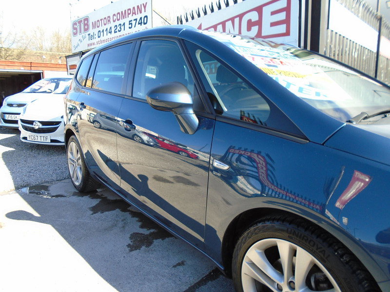 Vauxhall Zafira Tourer 1.4i Turbo SRi Nav MPV 5dr Petrol Manual Euro 6 (140 ps) 5dr Manual 2026
