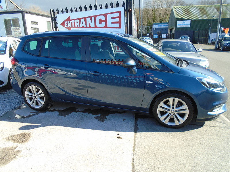 Vauxhall Zafira Tourer 1.4i Turbo SRi Nav MPV 5dr Petrol Manual Euro 6 (140 ps) 5dr Manual 2026