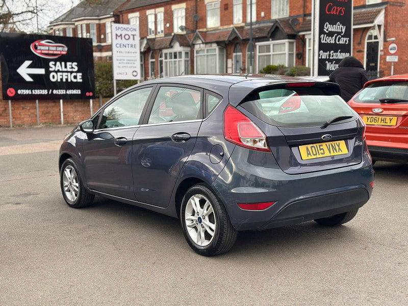 Ford Fiesta 1.25 Zetec Euro 6 5dr 5dr Manual 2026
