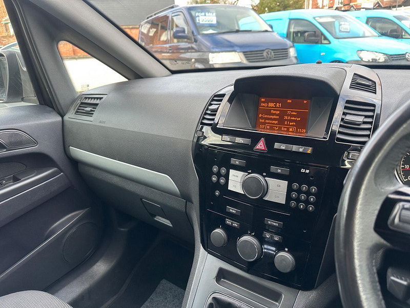 Vauxhall Zafira 1.6 16V Design Euro 5 5dr (SNav) 5dr Manual 2026
