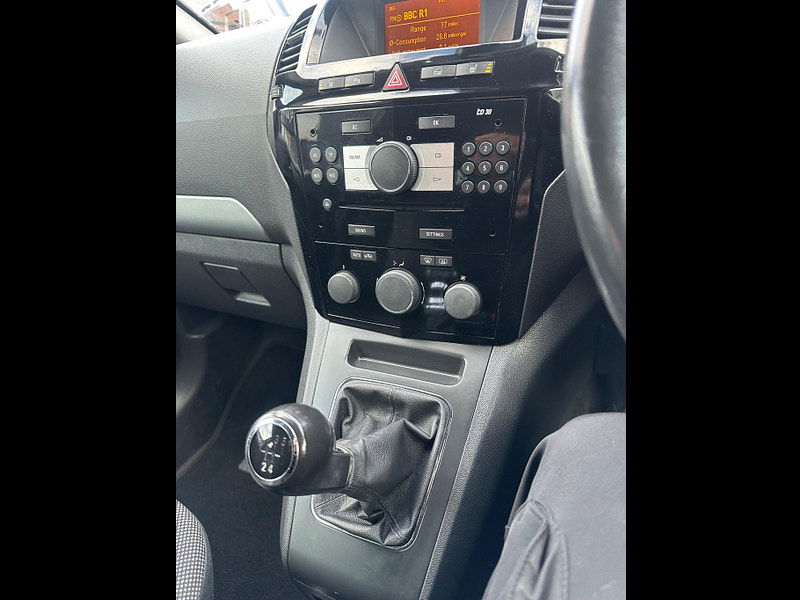 Vauxhall Zafira 1.6 16V Design Euro 5 5dr (SNav) 5dr Manual 2026