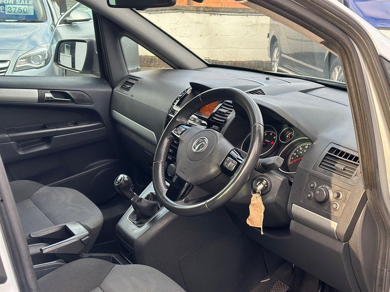 Vauxhall Zafira 1.6 16V Design Euro 5 5dr (SNav) 5dr Manual 2026