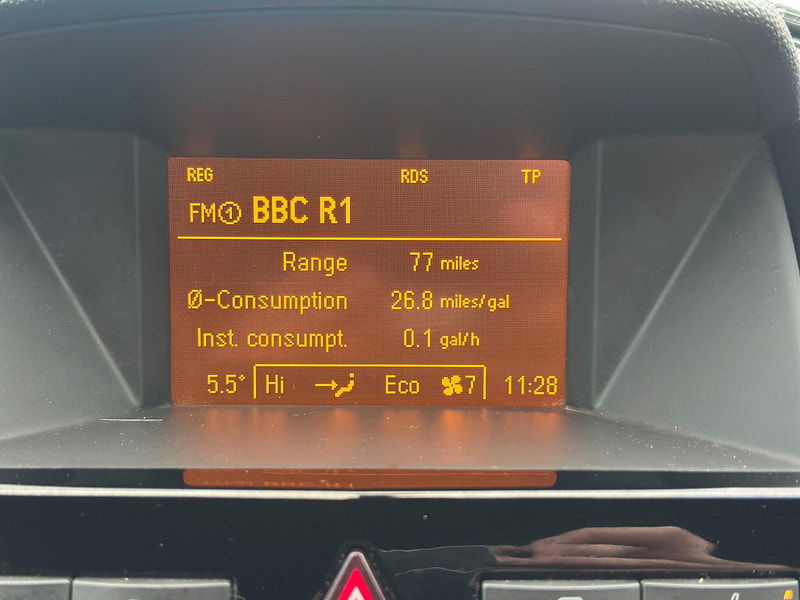 Vauxhall Zafira 1.6 16V Design Euro 5 5dr (SNav) 5dr Manual 2026