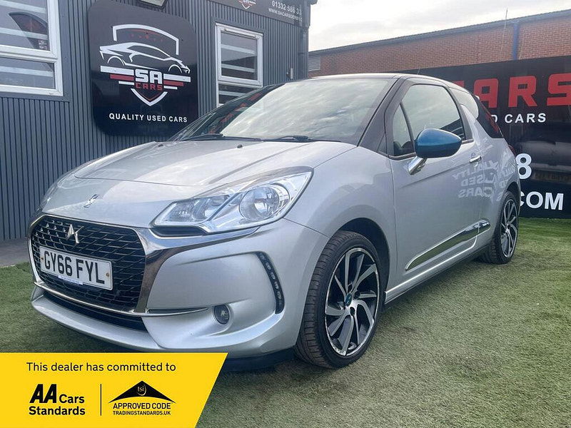 DS Automobiles DS 3 1.6 BlueHDi Elegance Euro 6 (s/s) 3dr 3dr Manual 2025