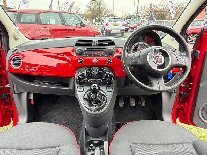 Fiat 500 1.2 Lounge Hatchback 3dr Petrol Manual Euro 6 (s/s) (69 bhp) 3dr Manual 2026