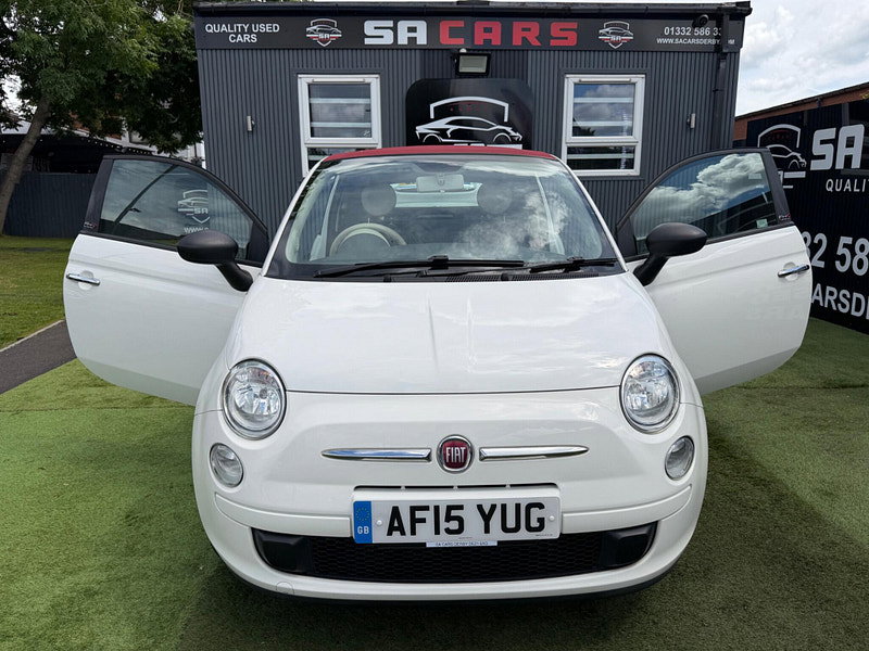 Fiat 500C 1.2 Pop Convertible 2dr Petrol Manual Euro 6 (s/s) (69 bhp) 2dr Manual 2026