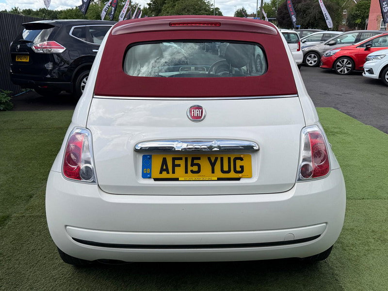 Fiat 500C 1.2 Pop Convertible 2dr Petrol Manual Euro 6 (s/s) (69 bhp) 2dr Manual 2026