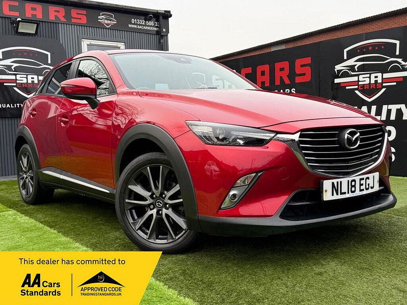 Mazda CX-3 2.0 SKYACTIV-G Sport Nav SUV 5dr Petrol Manual Euro 6 (s/s) (121 ps) 5dr Manual 2025