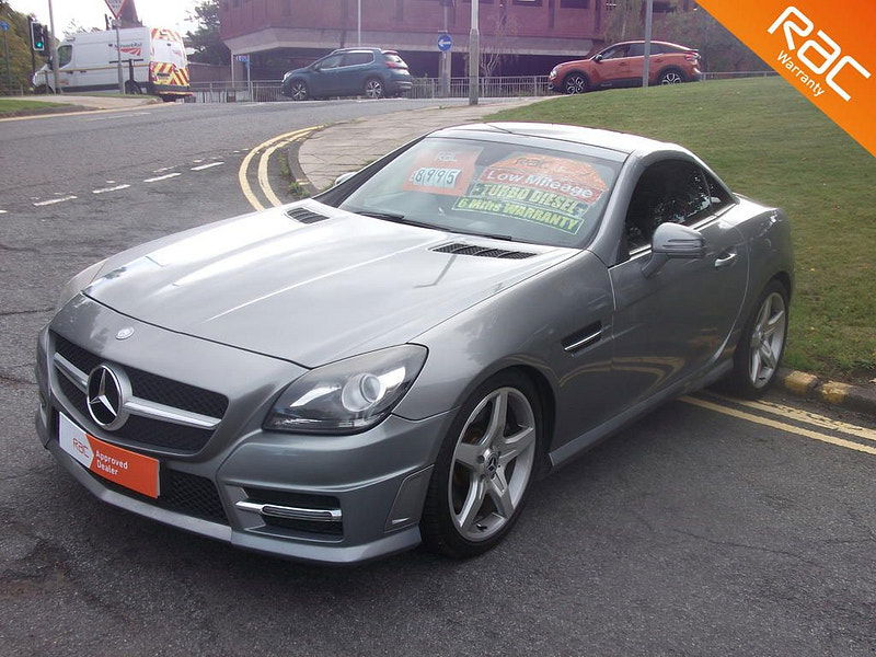 Mercedes-Benz SLK 2.1L 250 AMG Sport CDi BlueEfficiency Auto Convertible 2dr Diesel Automatic Euro 5 (204 bhp) 2dr Automatic 2025
