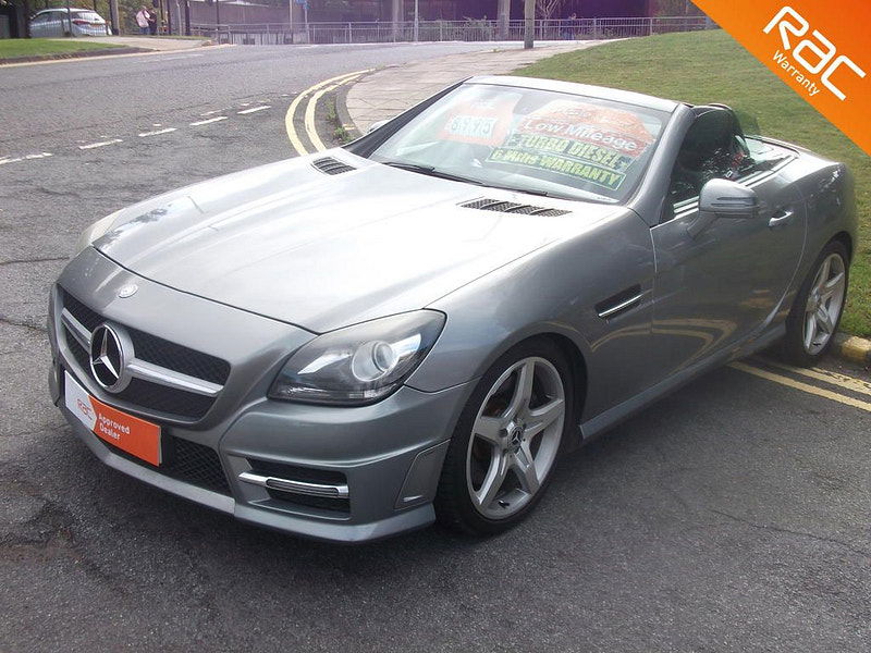 Mercedes-Benz SLK 2.1L 250 AMG Sport CDi BlueEfficiency Auto Convertible 2dr Diesel Automatic Euro 5 (204 bhp) 2dr Automatic 2025