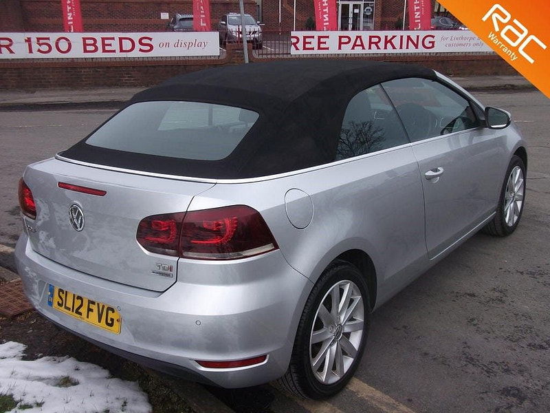 Volkswagen Golf 1.6L SE BlueMotion Technology TDI Convertible 2dr Diesel Manual Euro 5 (104 bhp) 2dr Manual 2025