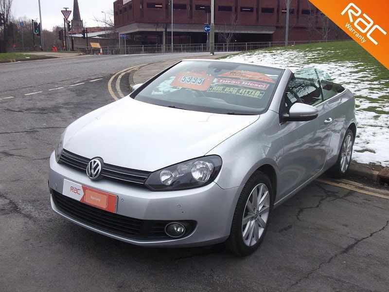Volkswagen Golf 1.6L SE BlueMotion Technology TDI Convertible 2dr Diesel Manual Euro 5 (104 bhp) 2dr Manual 2025