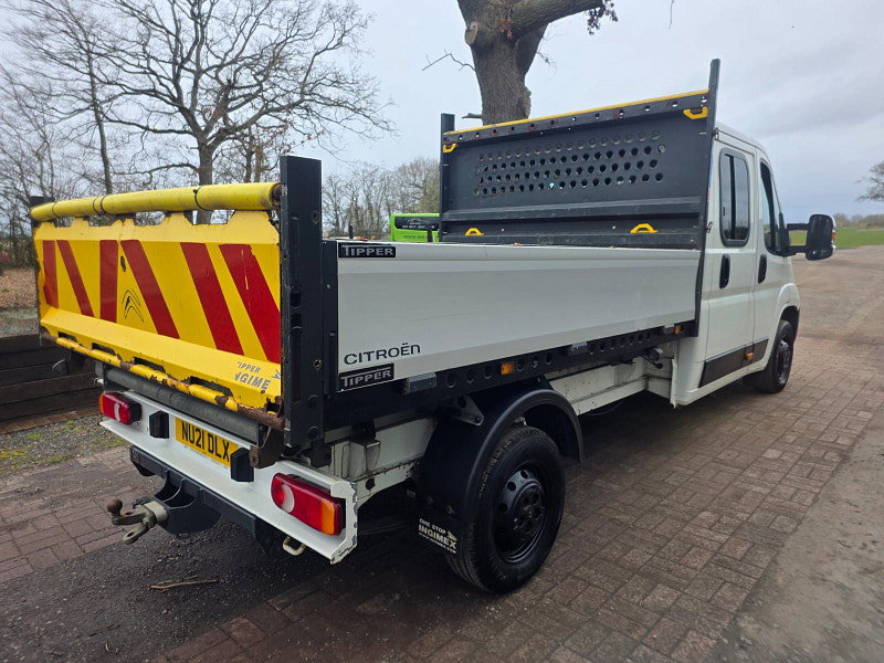 Citroen Relay 2.2 BlueHDi 35 Plus Ready To Run Tipper Double Cab 2dr Diesel Manual L3 Euro 6 (s/s) (165 ps) 2dr Manual 2026