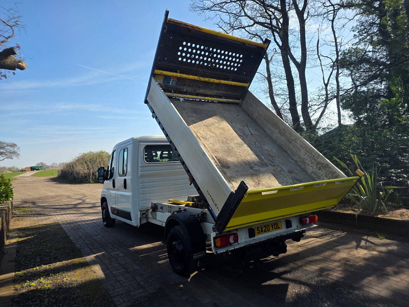 Citroen Relay 2.2 BlueHDi 35 Plus Ready To Run Tipper Double Cab 2dr Diesel Manual L3 Euro 6 (s/s) (165 ps) 4dr Manual 2026