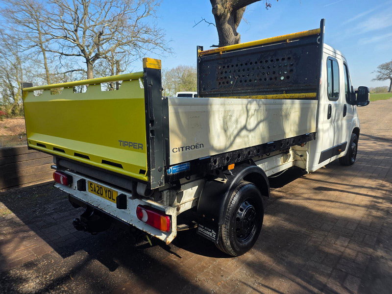Citroen Relay 2.2 BlueHDi 35 Plus Ready To Run Tipper Double Cab 2dr Diesel Manual L3 Euro 6 (s/s) (165 ps) 4dr Manual 2026
