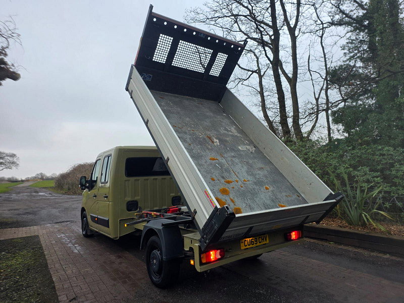 Renault Master 2.3 dCi ENERGY 35 Business Tipper Double Cab 4dr Diesel Manual RWD LWB Euro 6 (s/s) (145 bhp) 2dr Manual 2026