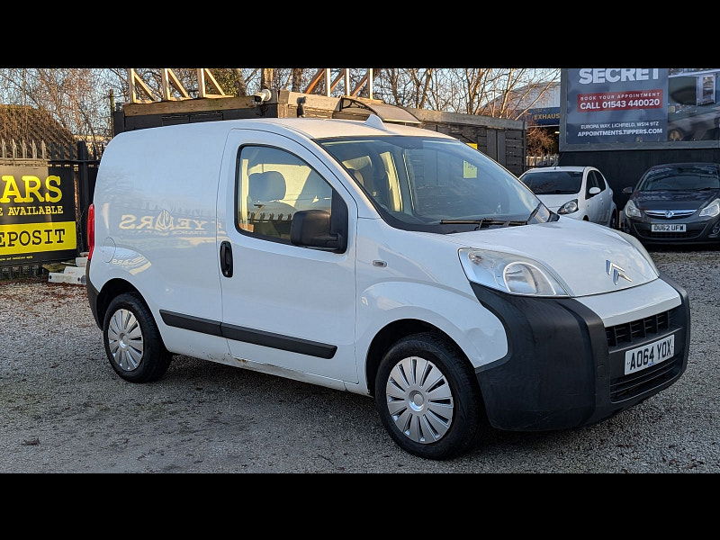 Citroen Nemo 1.3 HDi 660 16v LX Panel Van 3dr Diesel Manual FWD L1 H1 (119 g/km, 75 bhp) 3dr Manual 2026