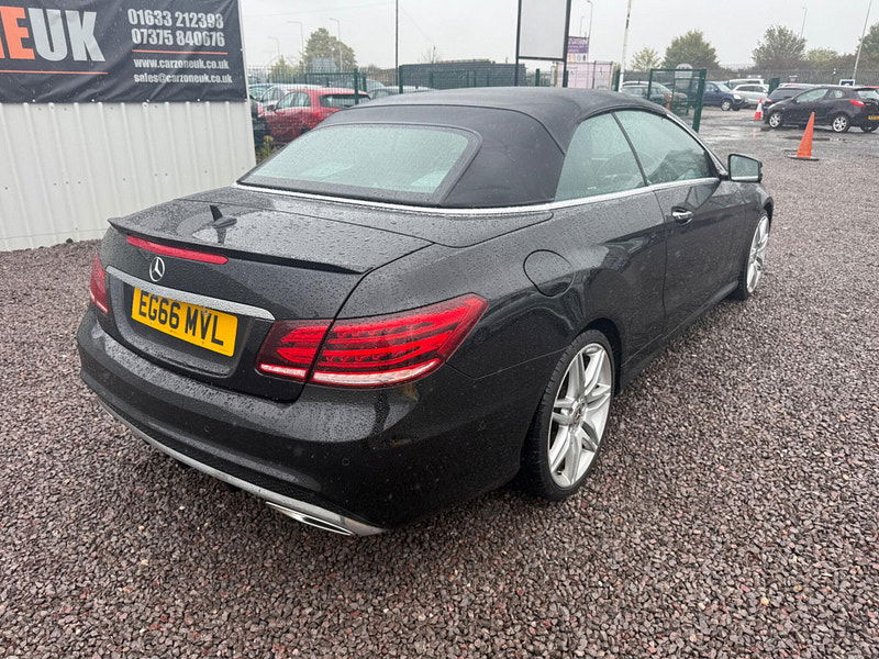 Mercedes-Benz E Class 2.1 E220d AMG Line Edition (Premium) Cabriolet G-Tronic+ Euro 6 (s/s) 2dr 2dr Automatic 2026