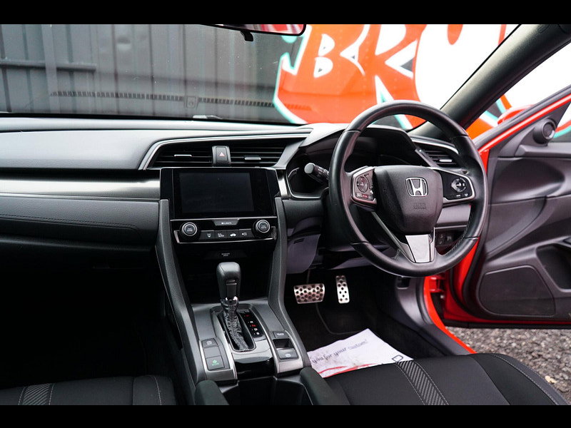 Honda Civic 1.0 VTEC Turbo SR Hatchback 5dr Petrol CVT Euro 6 (s/s) (129 ps)