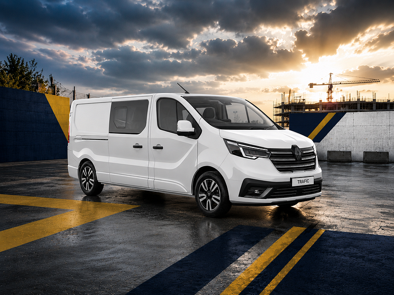 Renault Trafic 2.0 dCi Blue LL30 Extra Sport Crew Van Double Cab 6dr Diesel Auto L2 H1 Euro 6 (s/s) (170 ps)