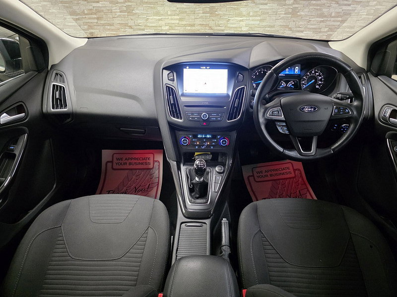 Ford Focus 1.0T EcoBoost Titanium Hatchback 5dr Petrol Manual Euro 6 (s/s) (125 ps)